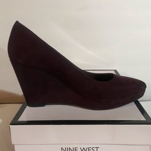 Nine West Suede Wwdges